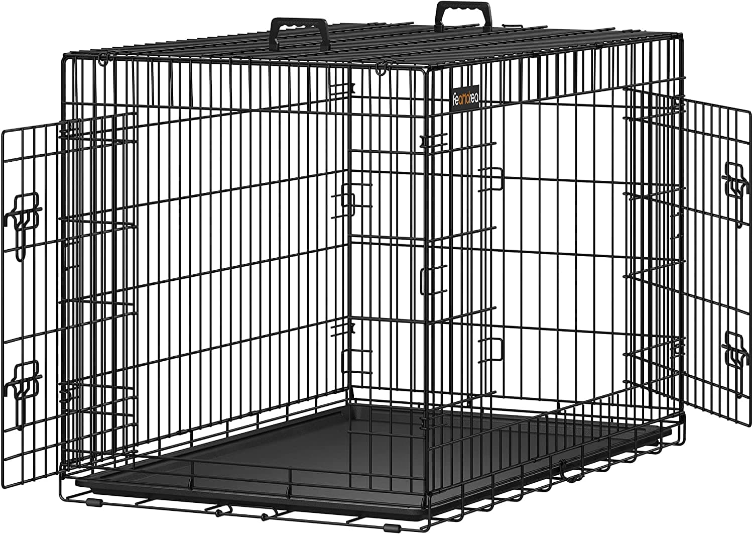 Prepravná klietka pre zvieratá Piper XL 107 cm čierna