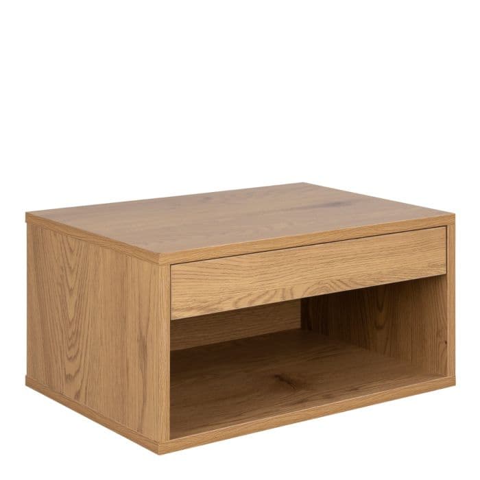 Závesný nočný stolík Cholet 50 cm divoký dub