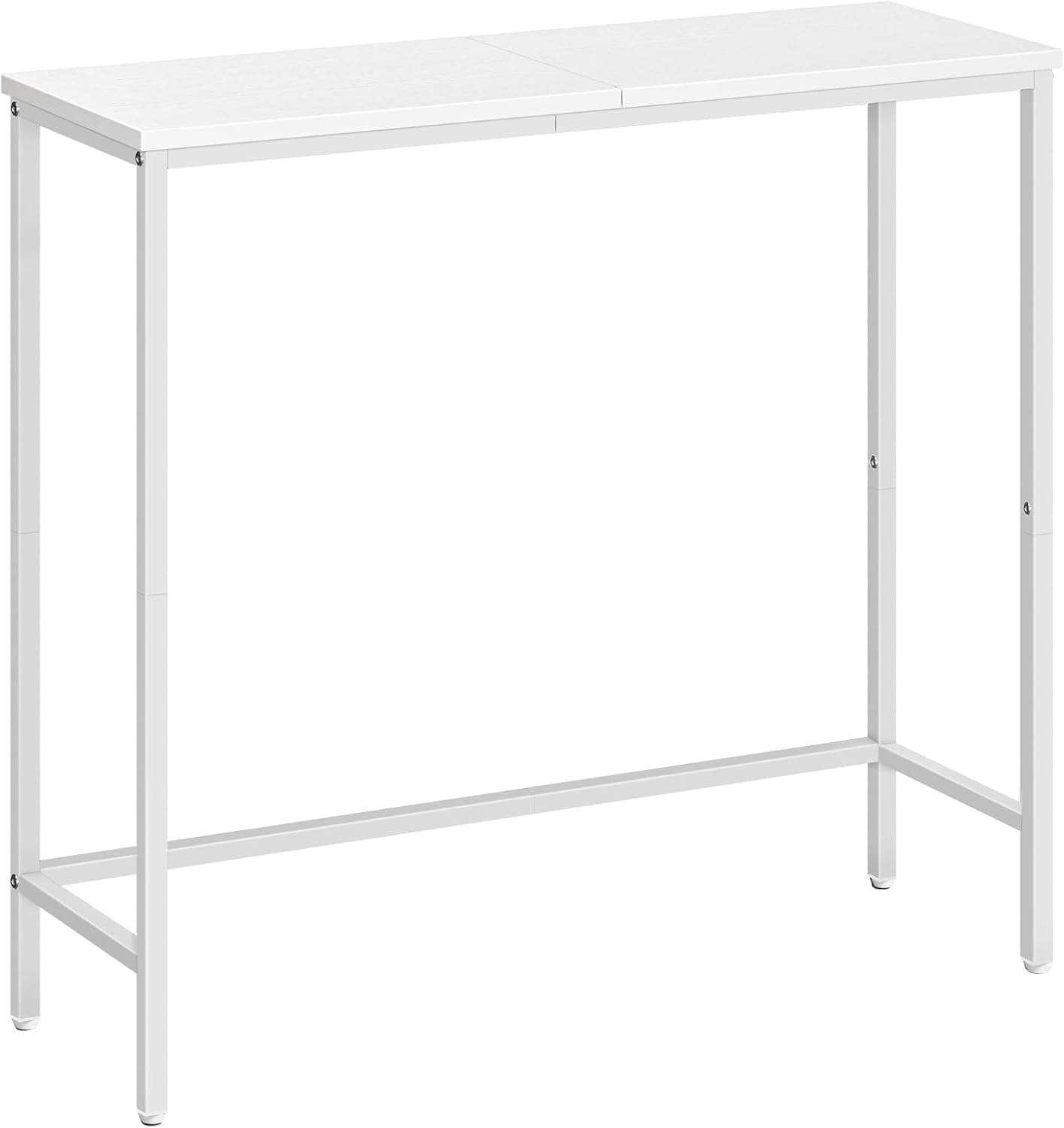Konzolový stolík Vasagle Roosty 75 cm biely
