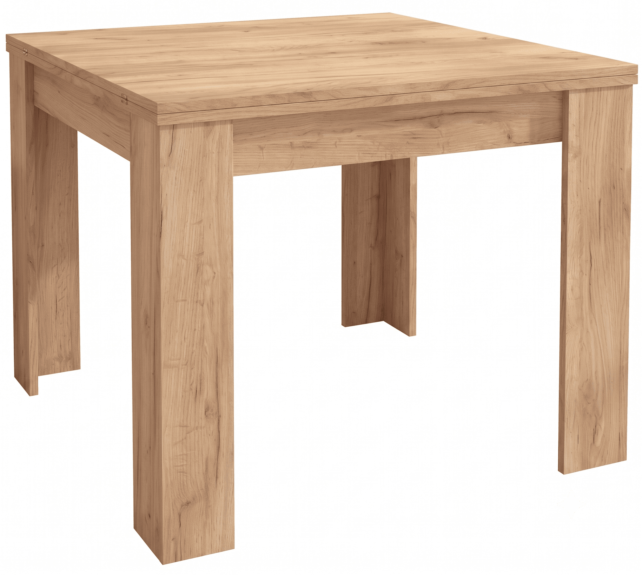 Rozkladací jedálenský stôl Golden 02 90/180 cm dub Craft zlatý 1