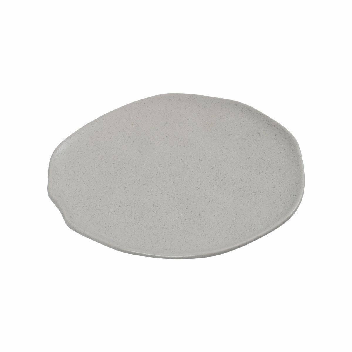 Plytký kameninový tanier Mare Vanilla 27 cm sivý/vanilka 1