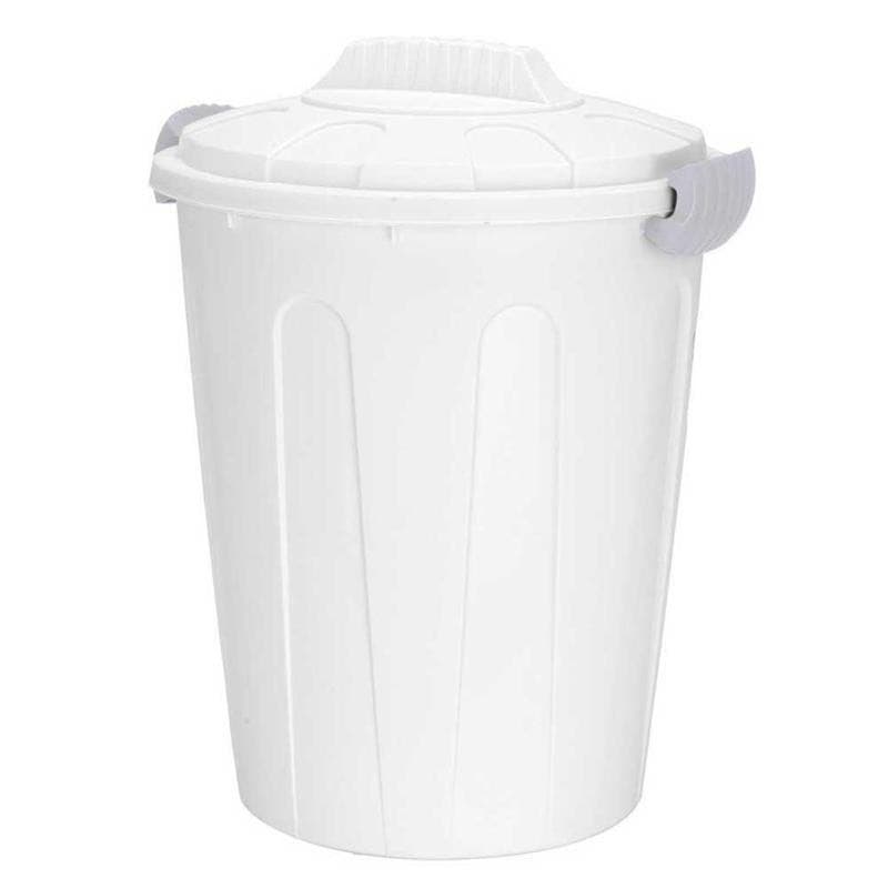 Odpadkový kôš 23L s vekom biely