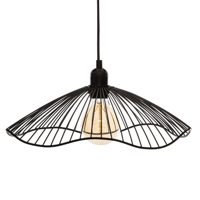 Závesná lampa Galt čierna 1