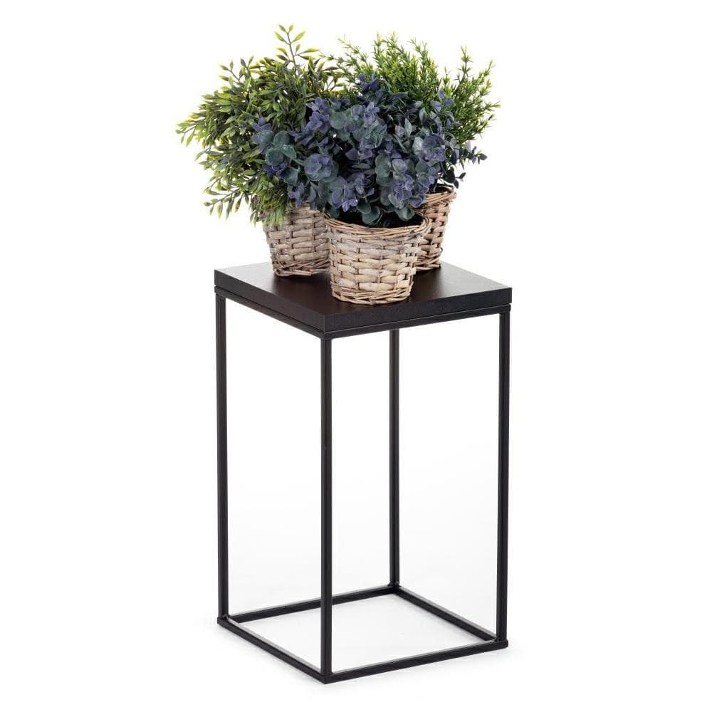 Kvetinový stojan CHARR I 40 cm čierny 1
