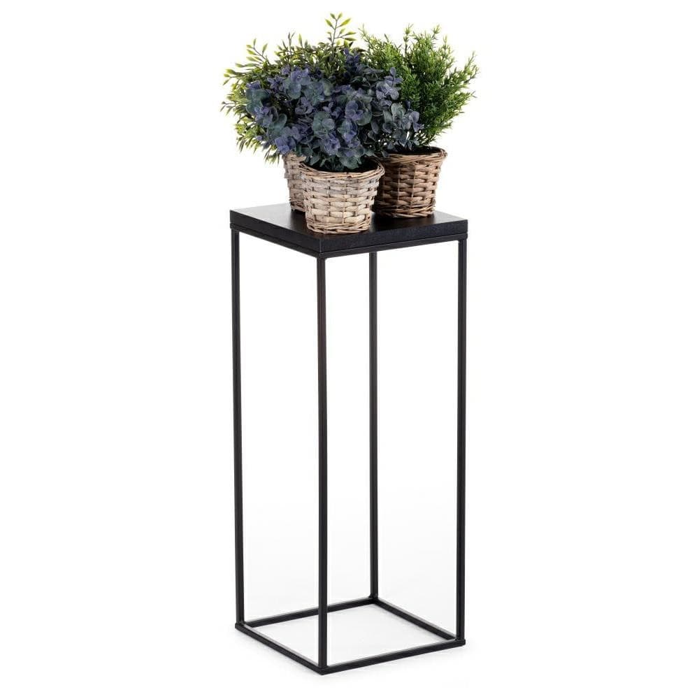 Kvetinový stojan CHARR 60 cm čierny