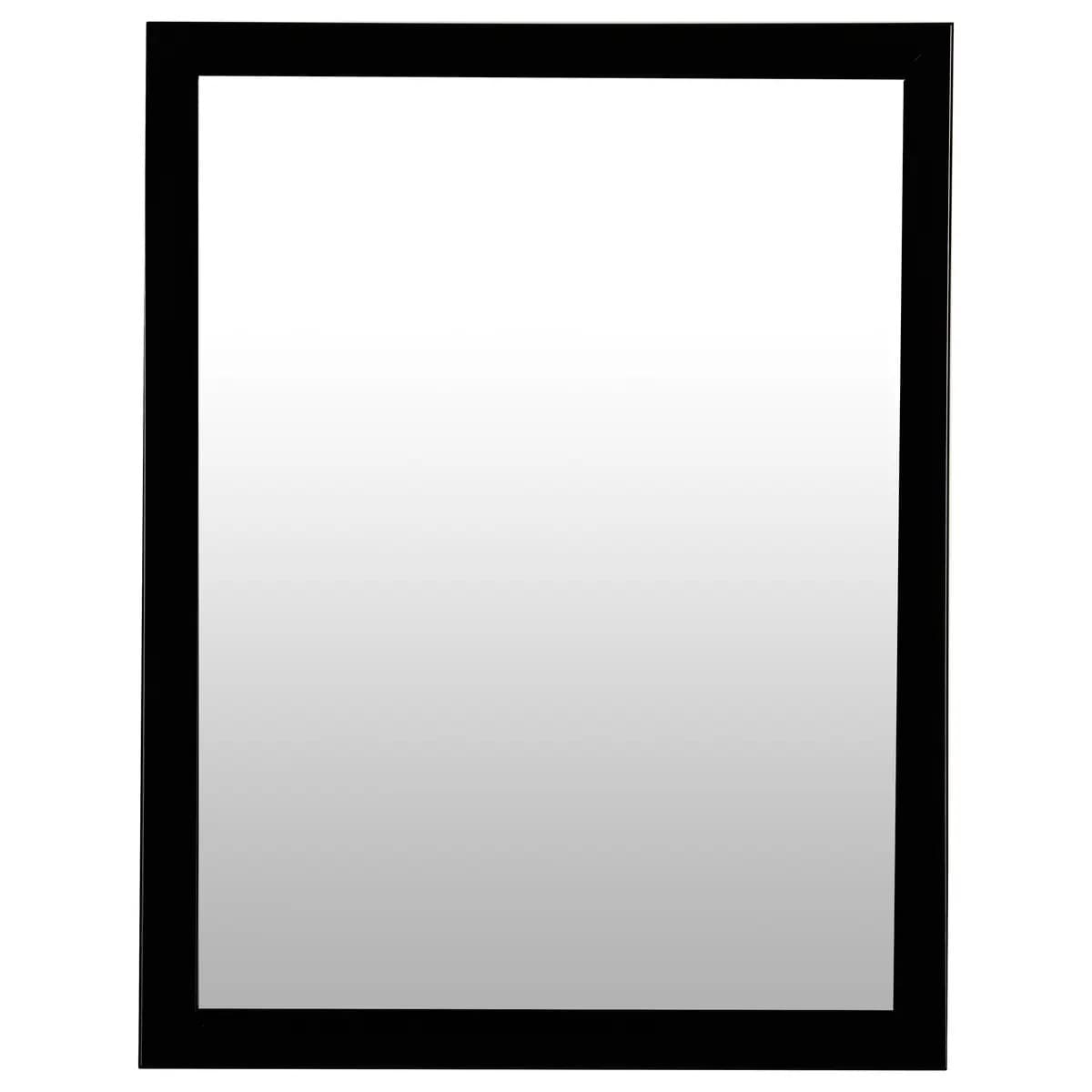 Koupelnové zrcadlo BASIC 34x44 cm černé 1