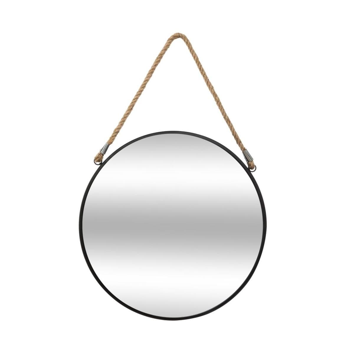 Nástenné zrkadlo Kurin 38 cm čierne 1