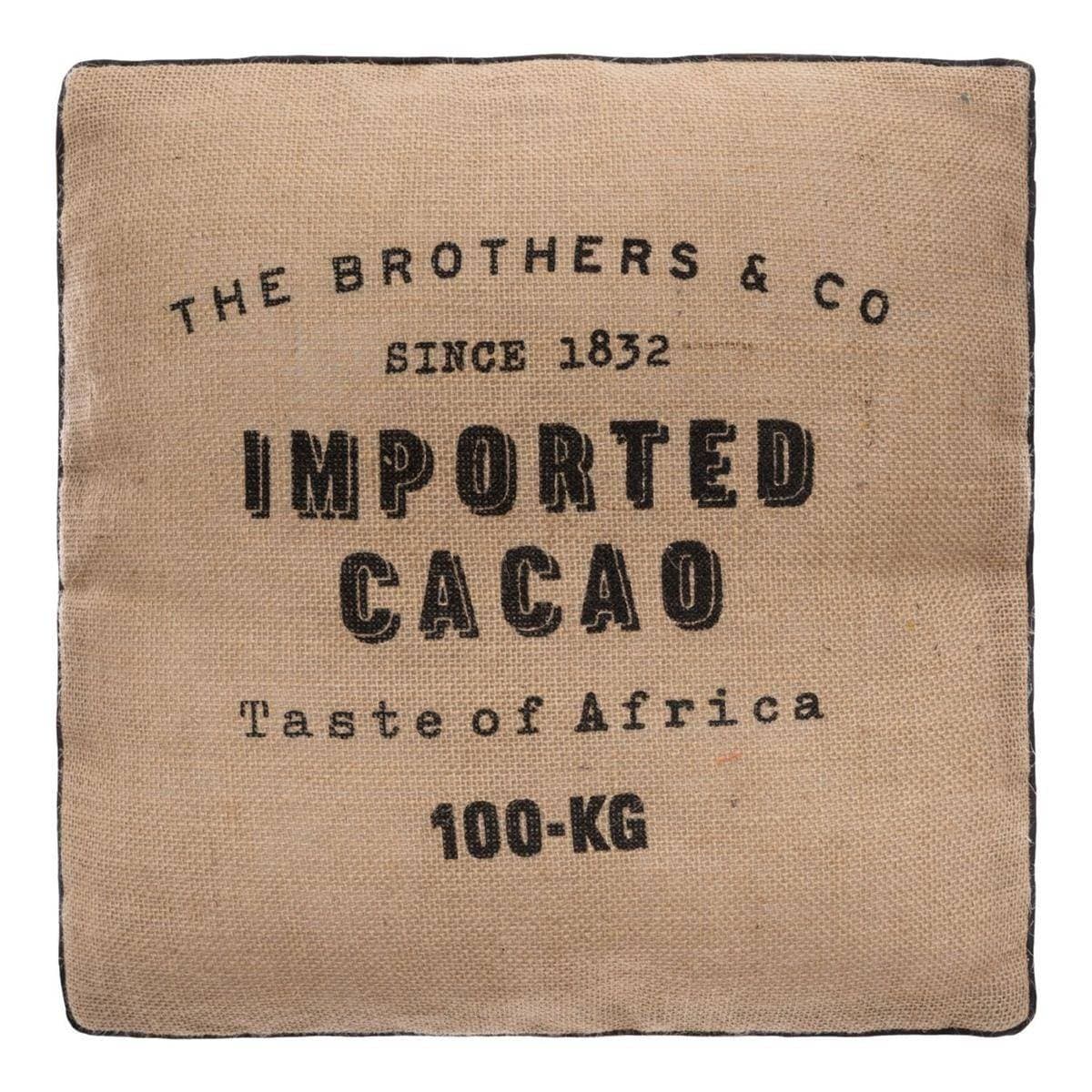Jutový sedák Cacao 1