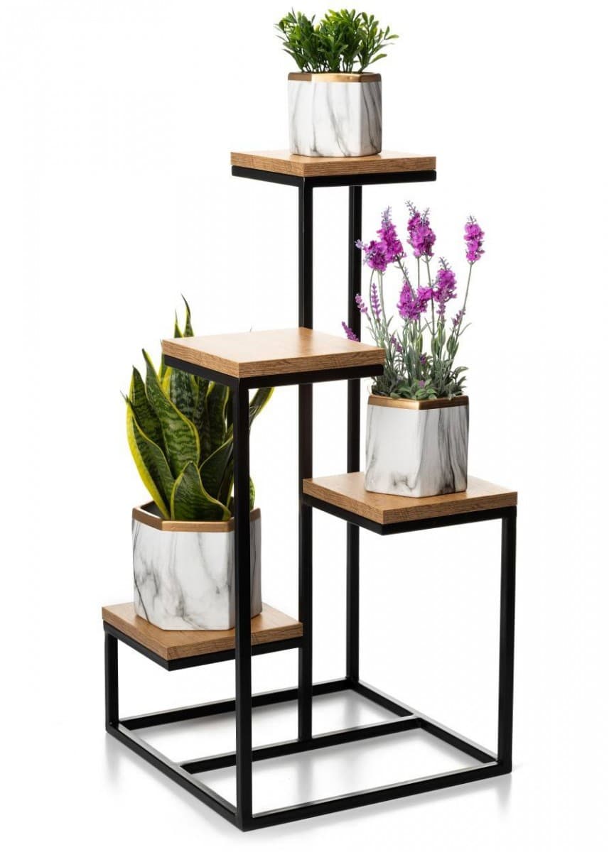 Stojan na kvety KASS 79 cm dub lancelot 1