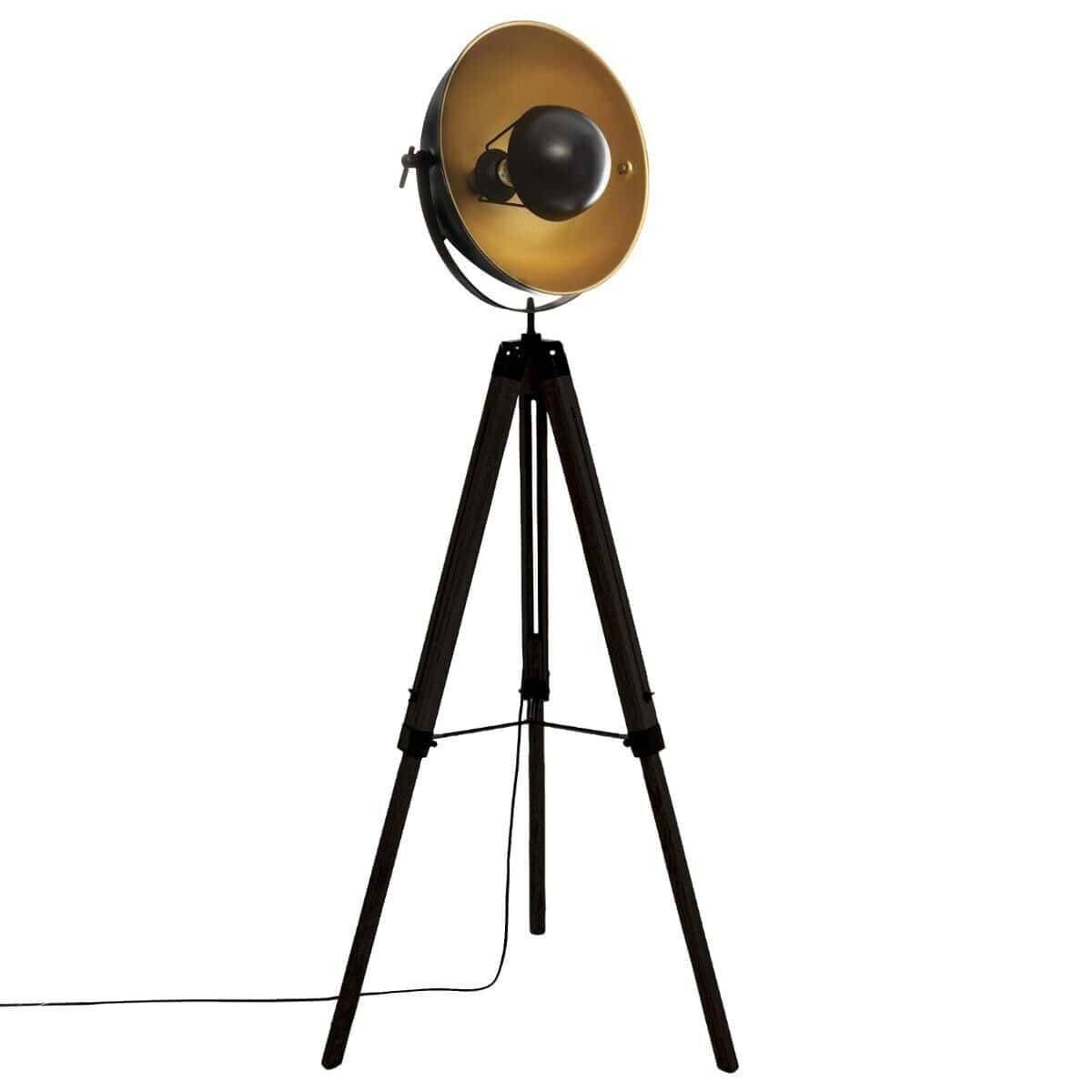 Stojacia lampa Lahti 156,5 cm čierna 1