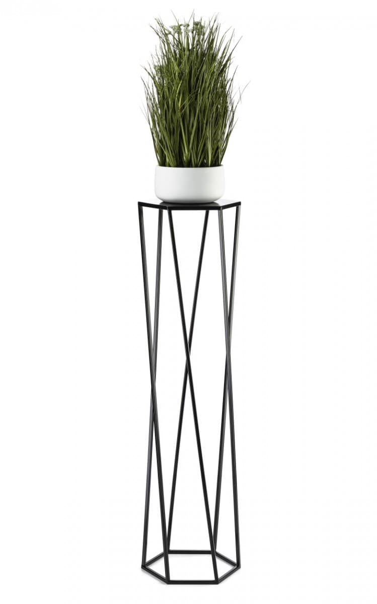 Kvetinový stojan LOFTSTYLE III 100 cm čierny 1