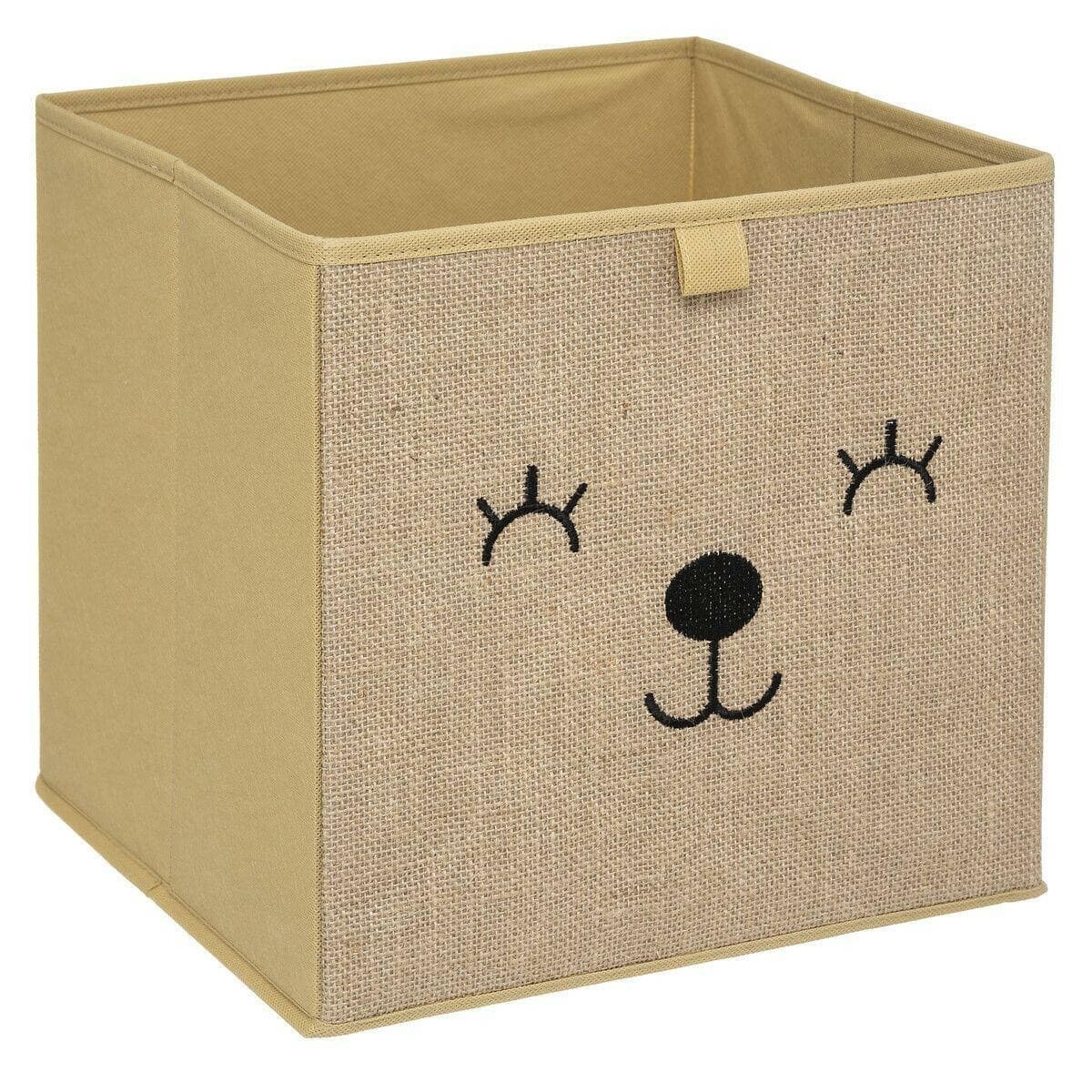 Detský úložný box Zvierací hnedý 1