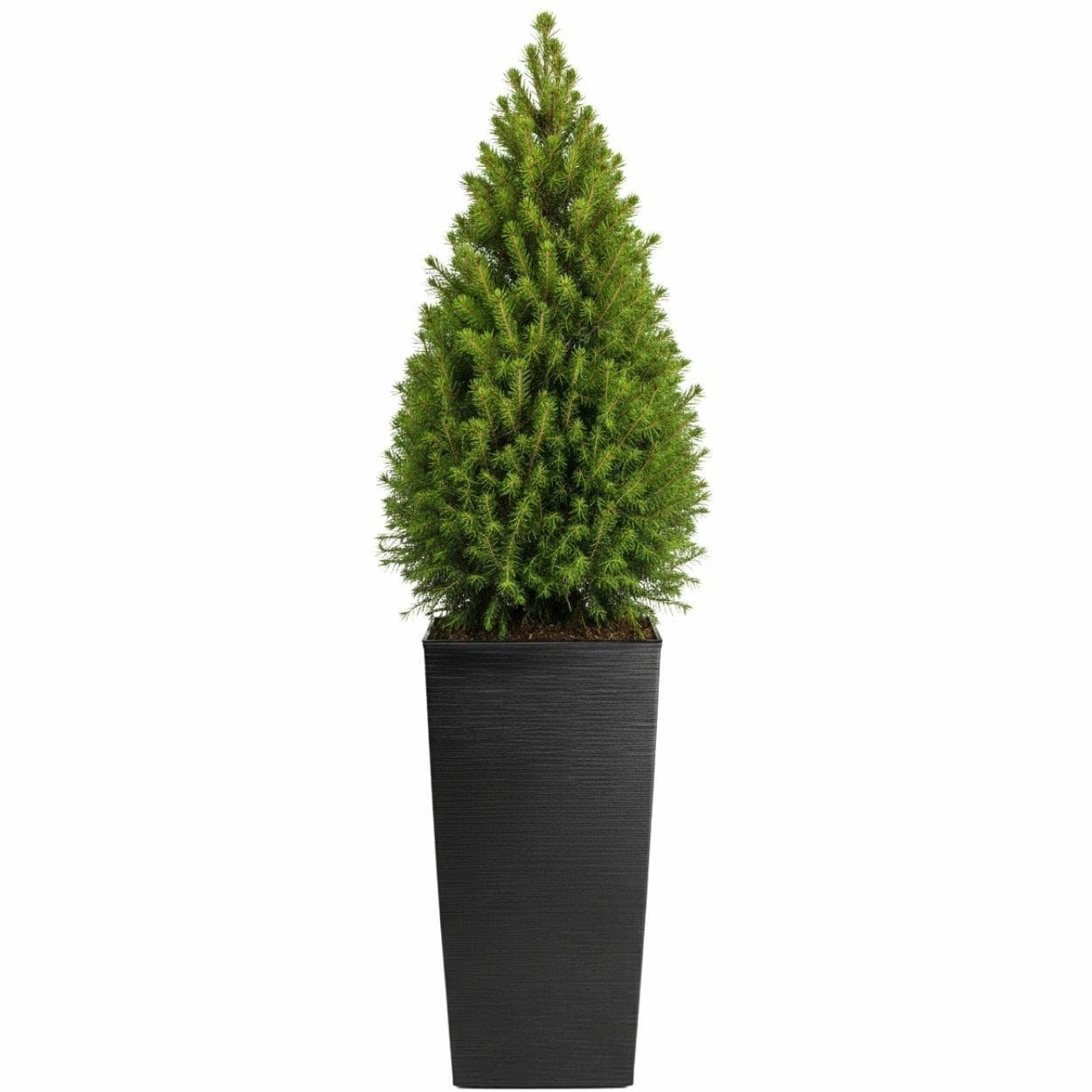 Plastový kvetináč Porto Riflo 75x39,6x39,6 cm čierny