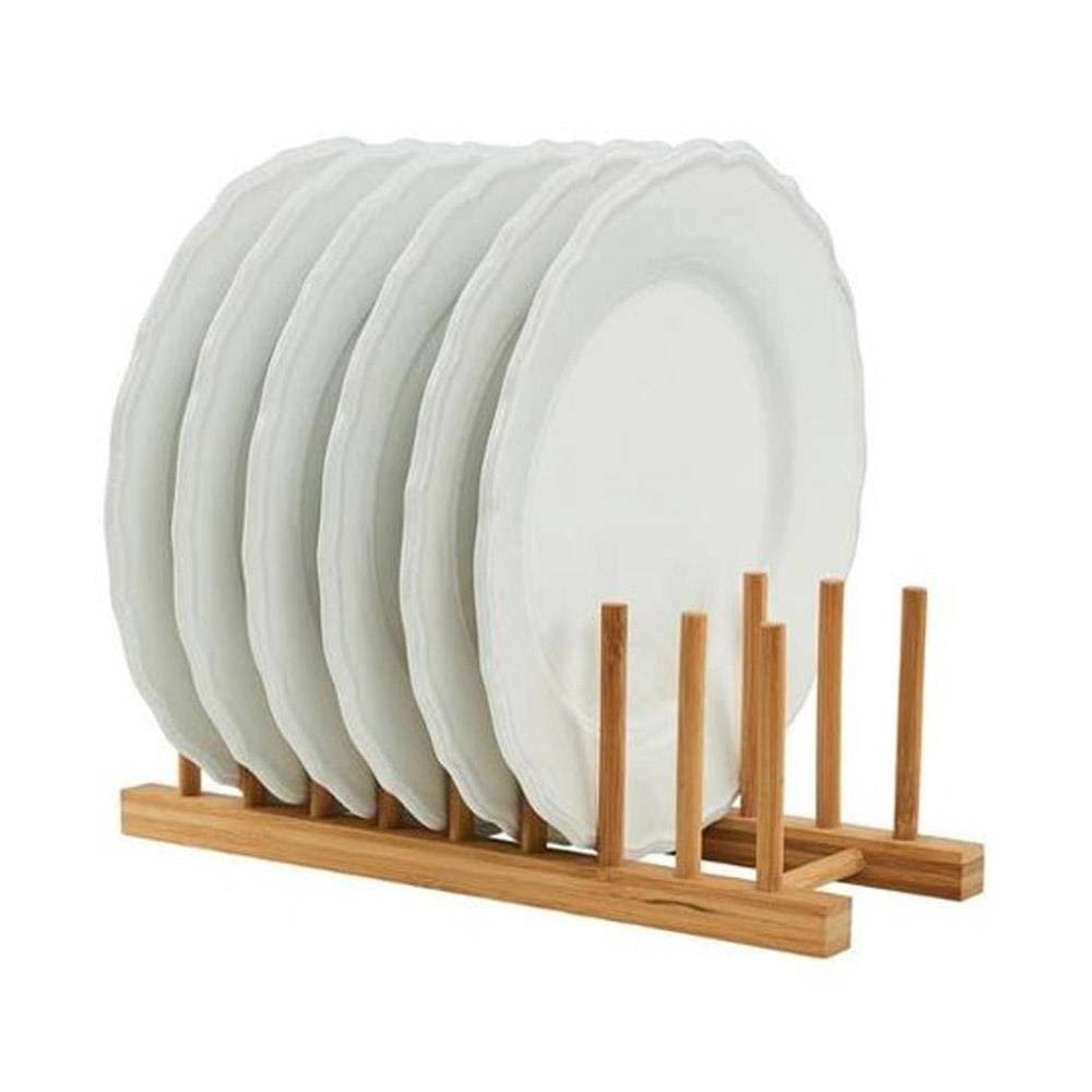 Stojan na taniere 34 cm hnedý 1