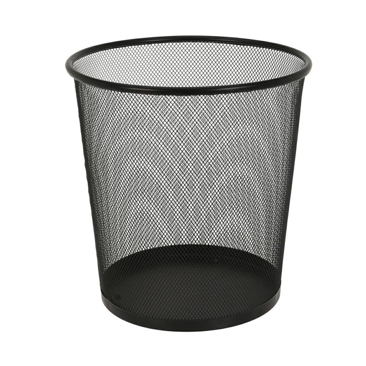 Kovový odpadkový kôš Marvin 28 cm čierny