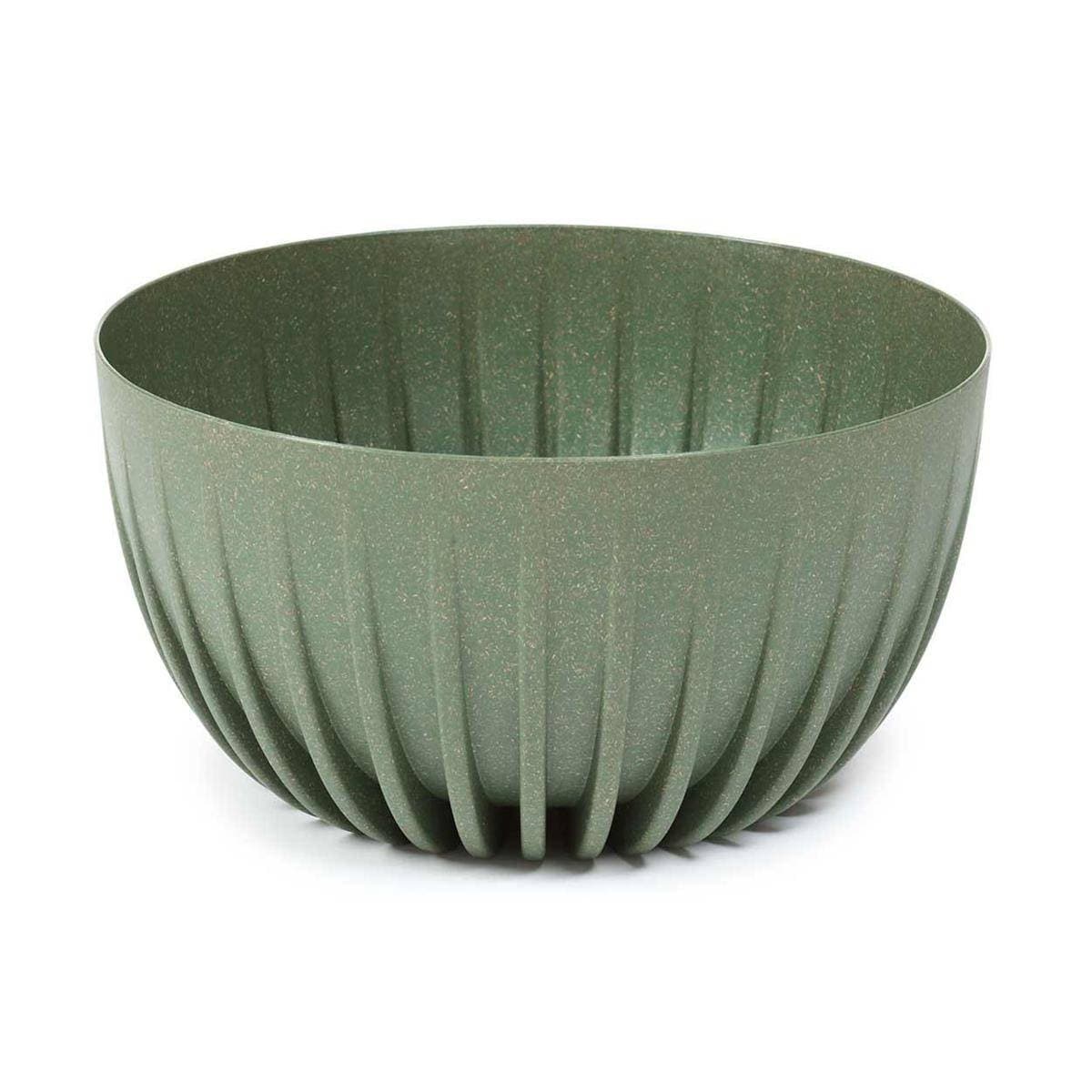 Kvetináč pásikavý ECO 24 cm zelený 1