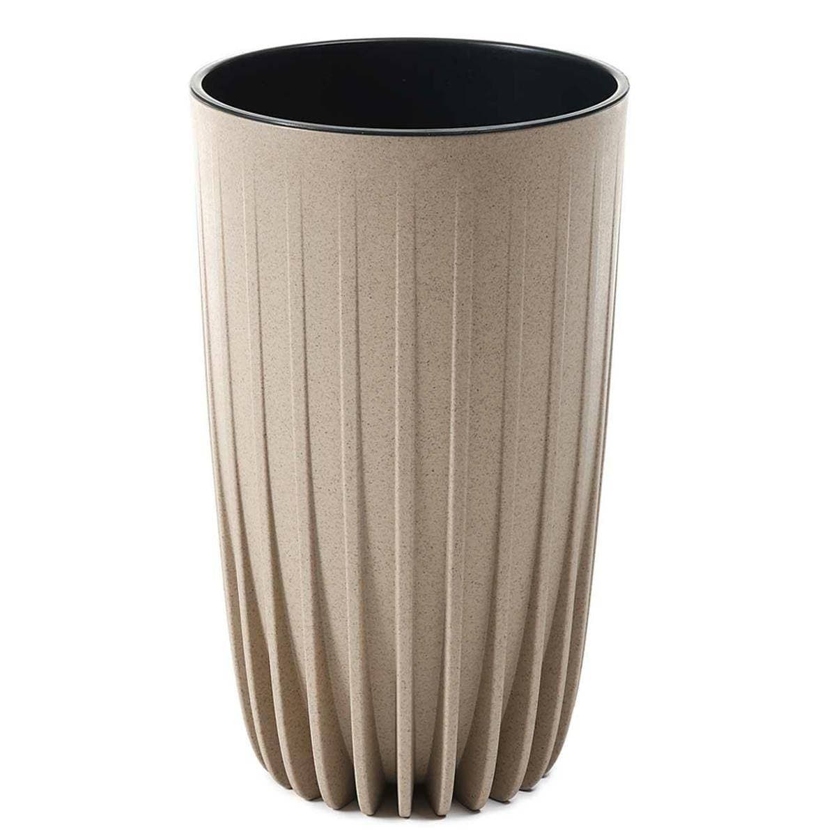 Kvetináč STRIPPED ECO II 30 cm latte