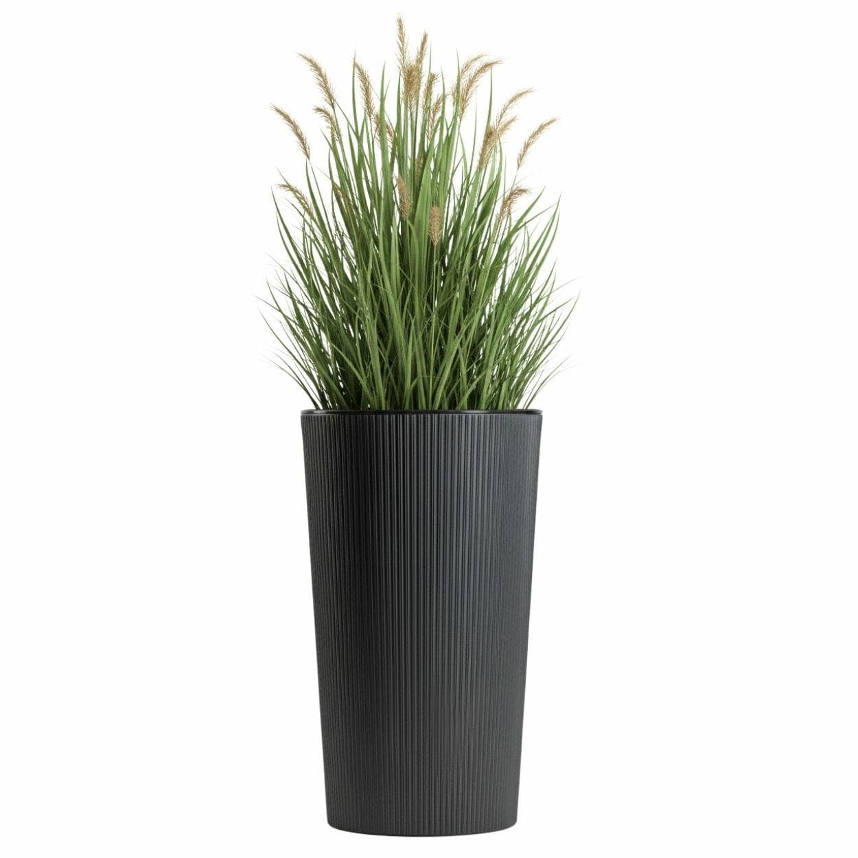 Plastový kvetináč URBANIKA ECO 57,1x29,5 cm antracitový