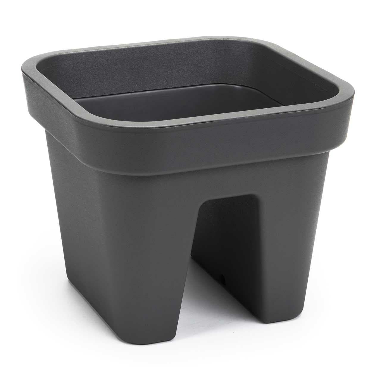 Balkónový truhlík Lys 29 cm antracitový 1