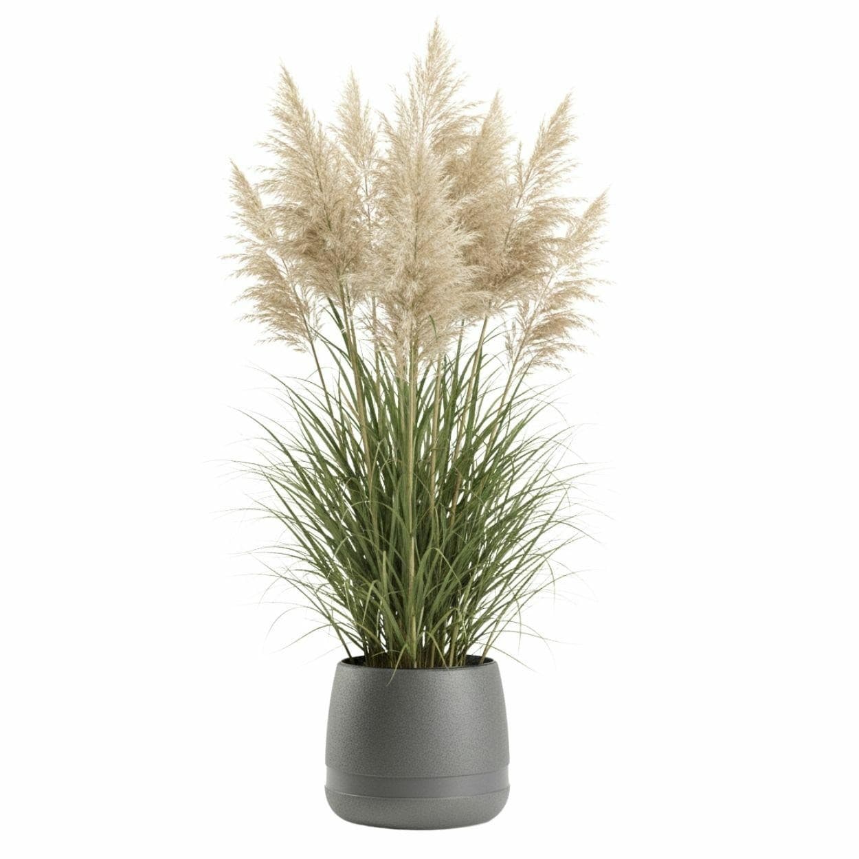 Kvetináč LUNA Vase 34,8 cm antracitový