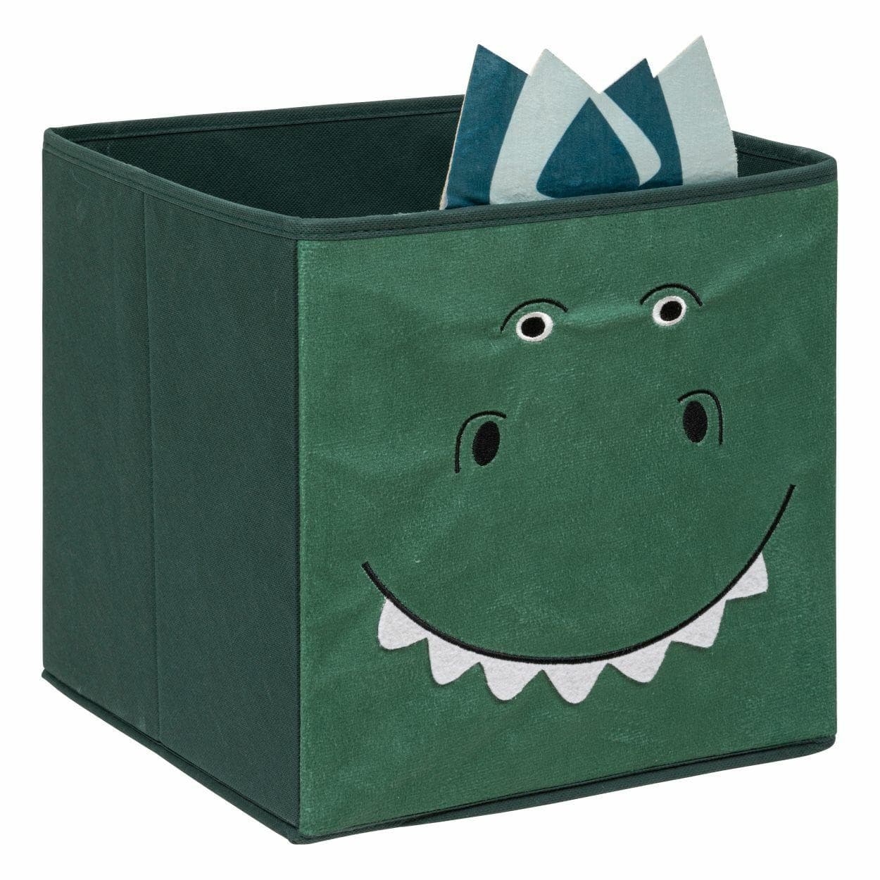 Skladací úložný box DINO zelený 1