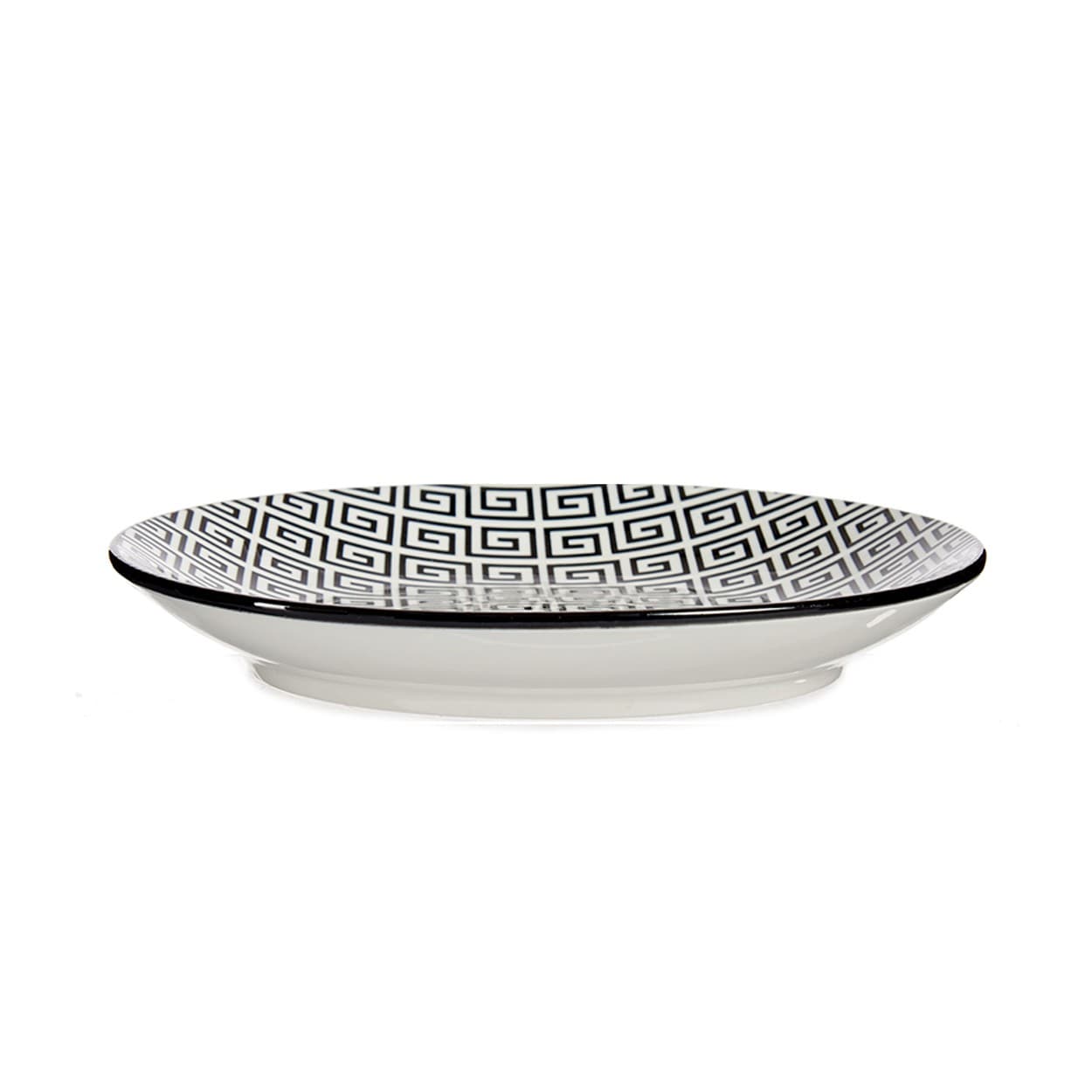 Dezertný porcelánový tanier GEOMETRICO 20 cm viacfarebný 1