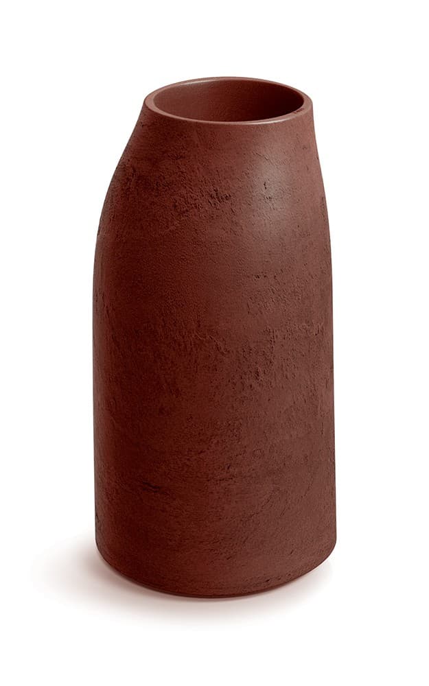 Plastový kvetináč EPOCCOS MIDLOS 38 cm červenohnedý