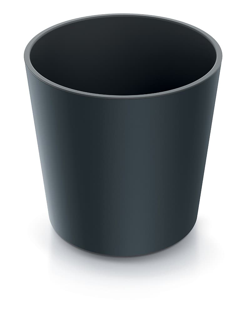 Kvetináč NURBI zaoblený antracit 1