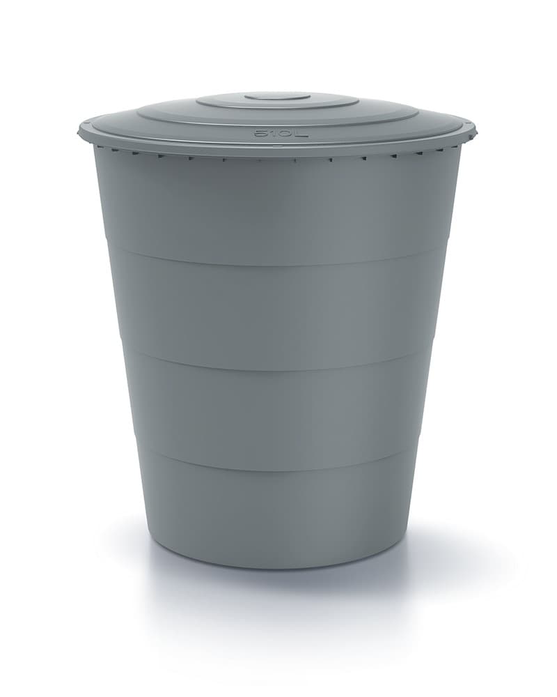 Sud na dažďovú vodu Smudt 510 l svetlosivý