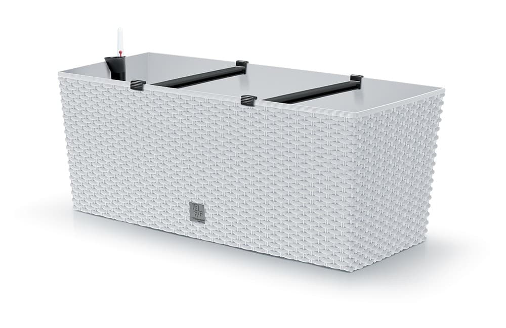 Truhlík RATAN CASE biely 1