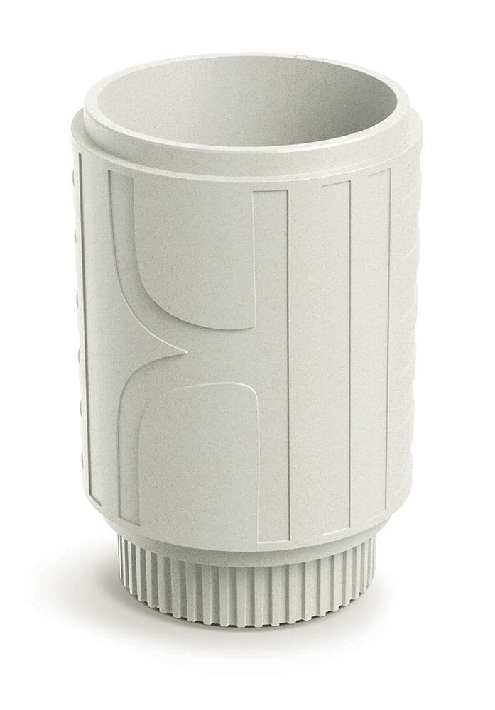Plastový kvetináč FOLKAS ROUNDOS MIDL 40 cm pieskový