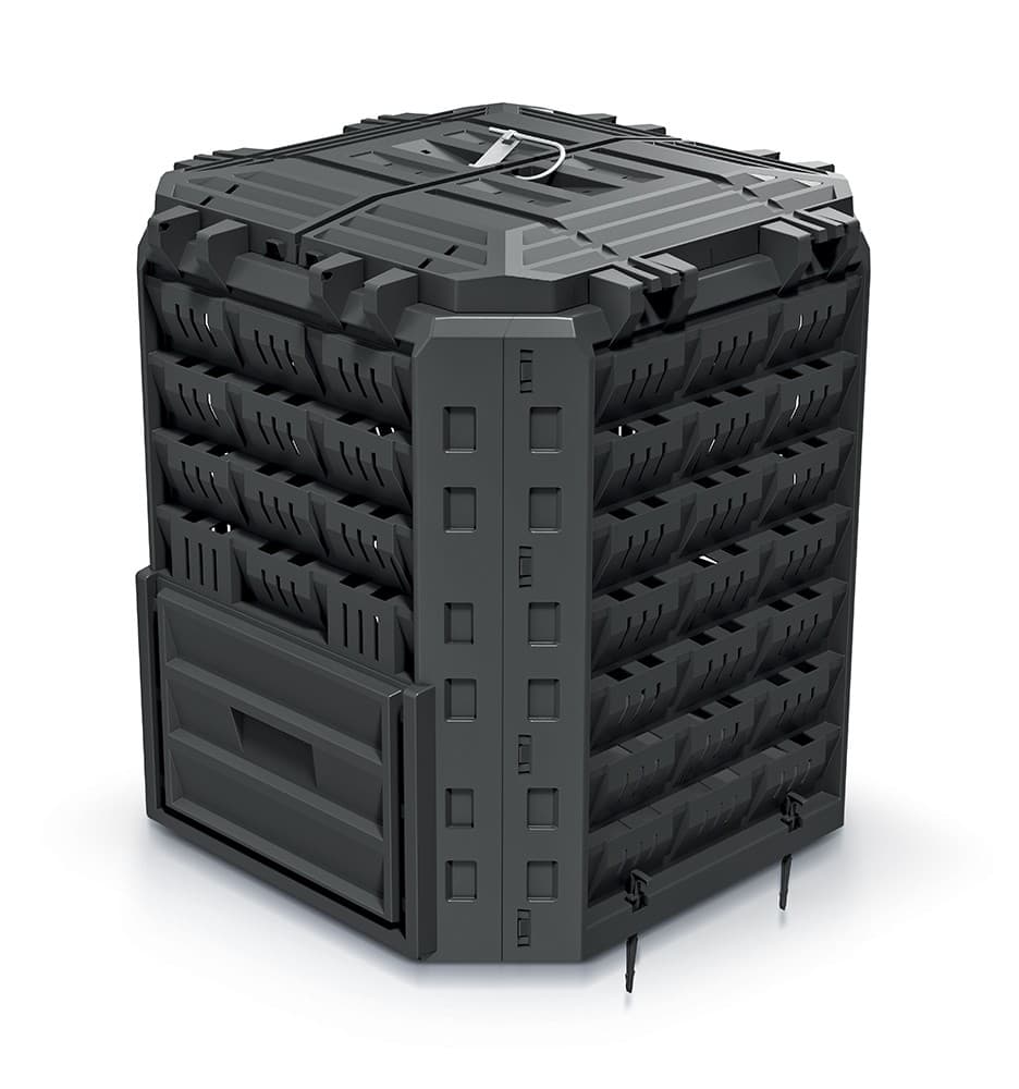 Kompostér COMPOBOXOS 310 l čierny 1
