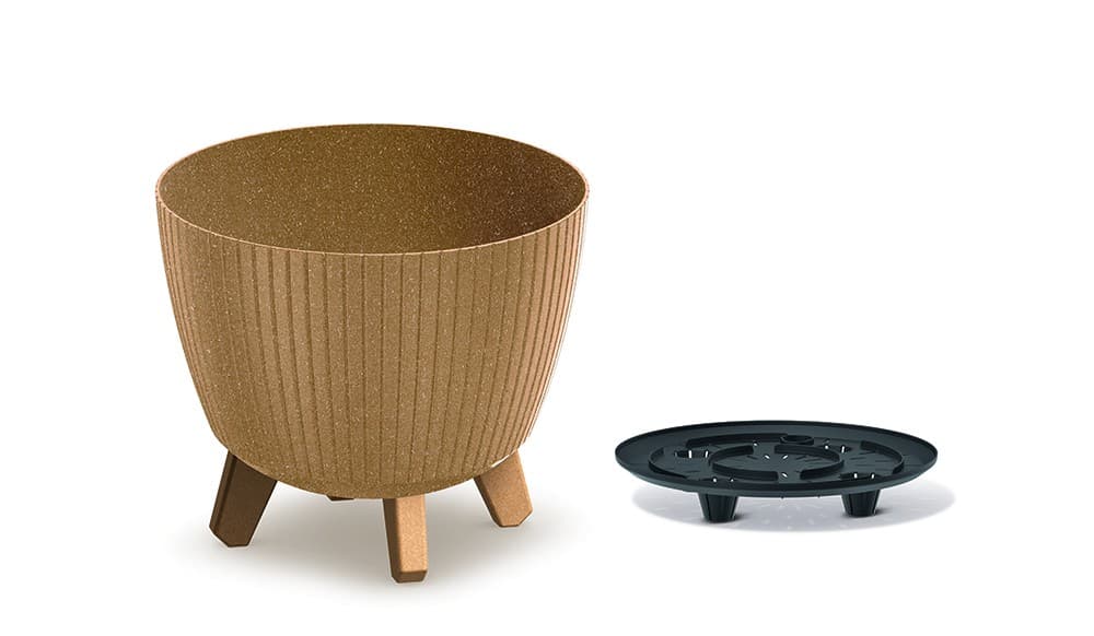 Kvetináč LAMIAL ECO WOOD natural hnedá 1