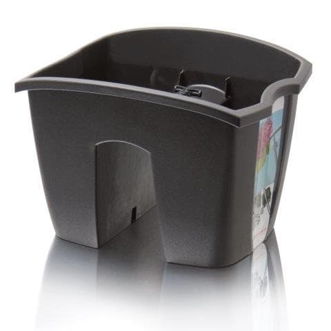 Truhlík na zábradlie CROWL antracit 24,2cm 1