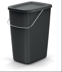 Odpadkový kôš COMPACTO FLAS 25 L čierny 1