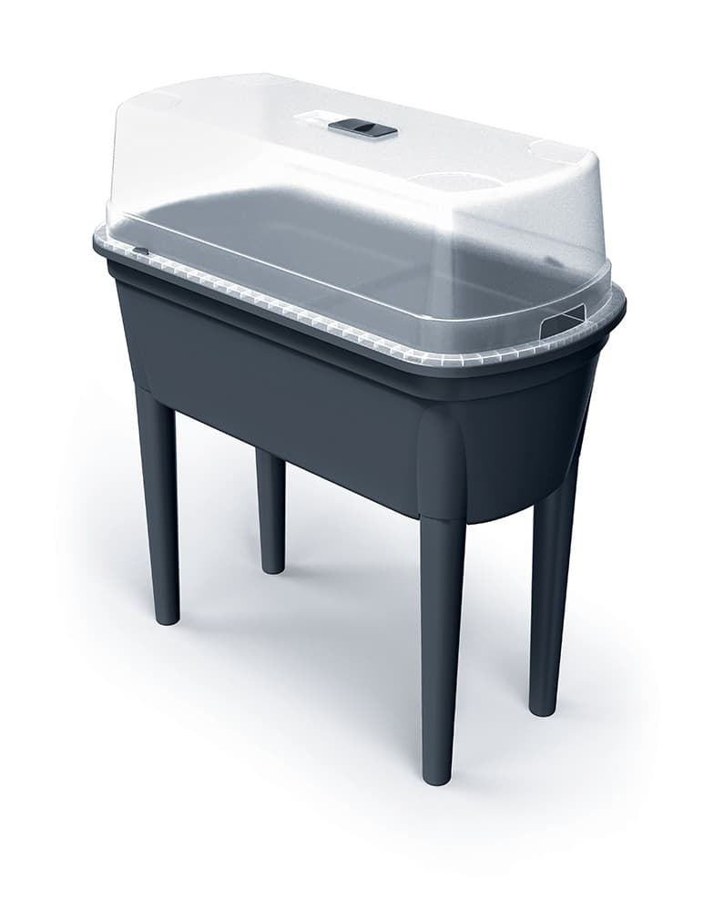 Sadbovač s víkom BOTANICE 77,5 cm antracitový 1
