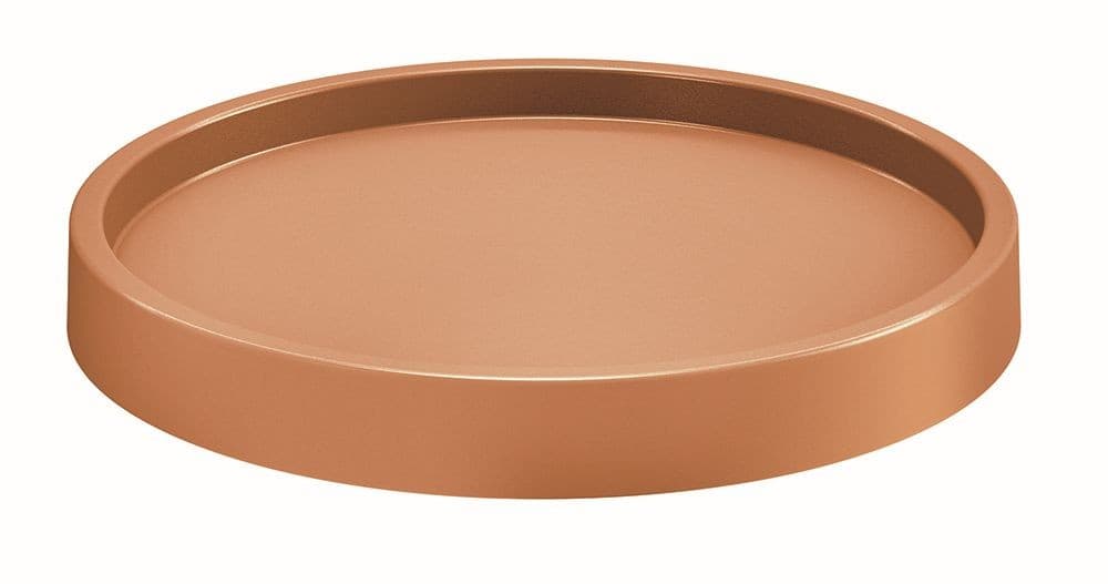 Pojazdná podložka Mobile Saucer Round terakota