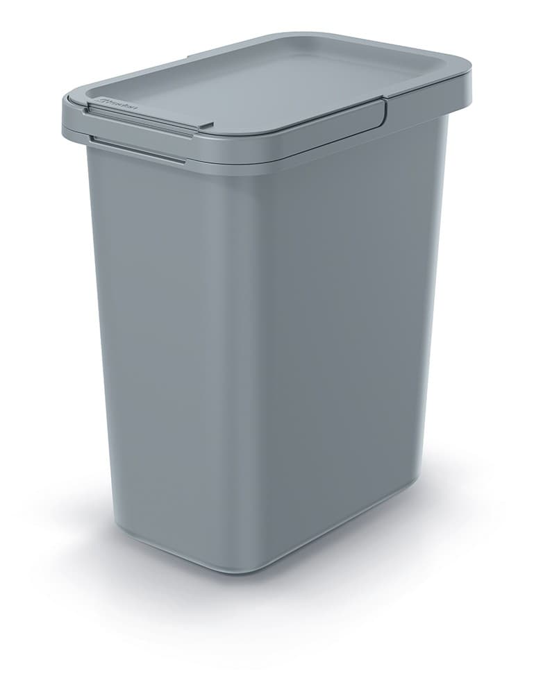 Odpadkový kôš Systém 12 L svetlosivý 1