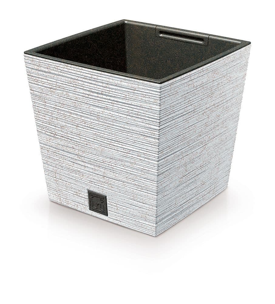 Kvetináč FUSU ECO III biely