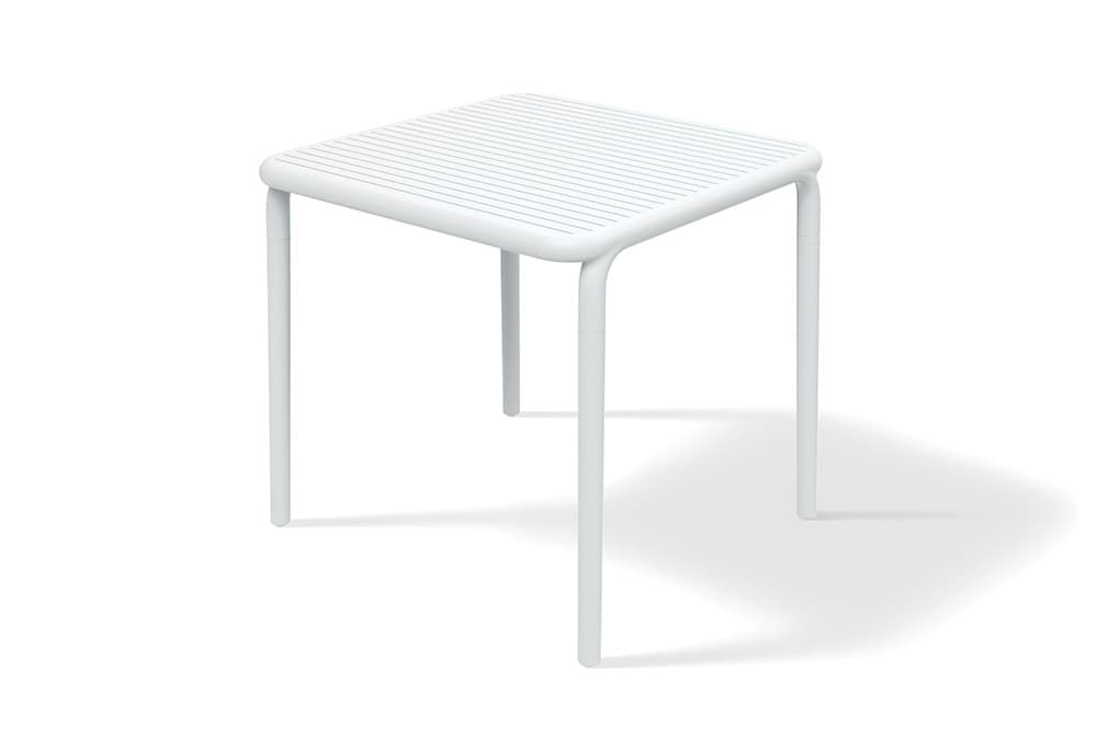 Záhradný jedálenský stôl BRENES 79,5x79,5x75,5 cm - výber z 5 prevedení
