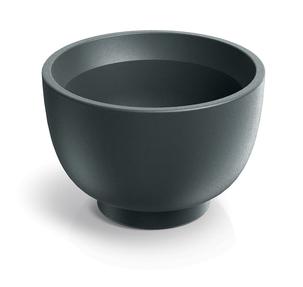 Kvetináč Vivos Round 40 cm grafit 1