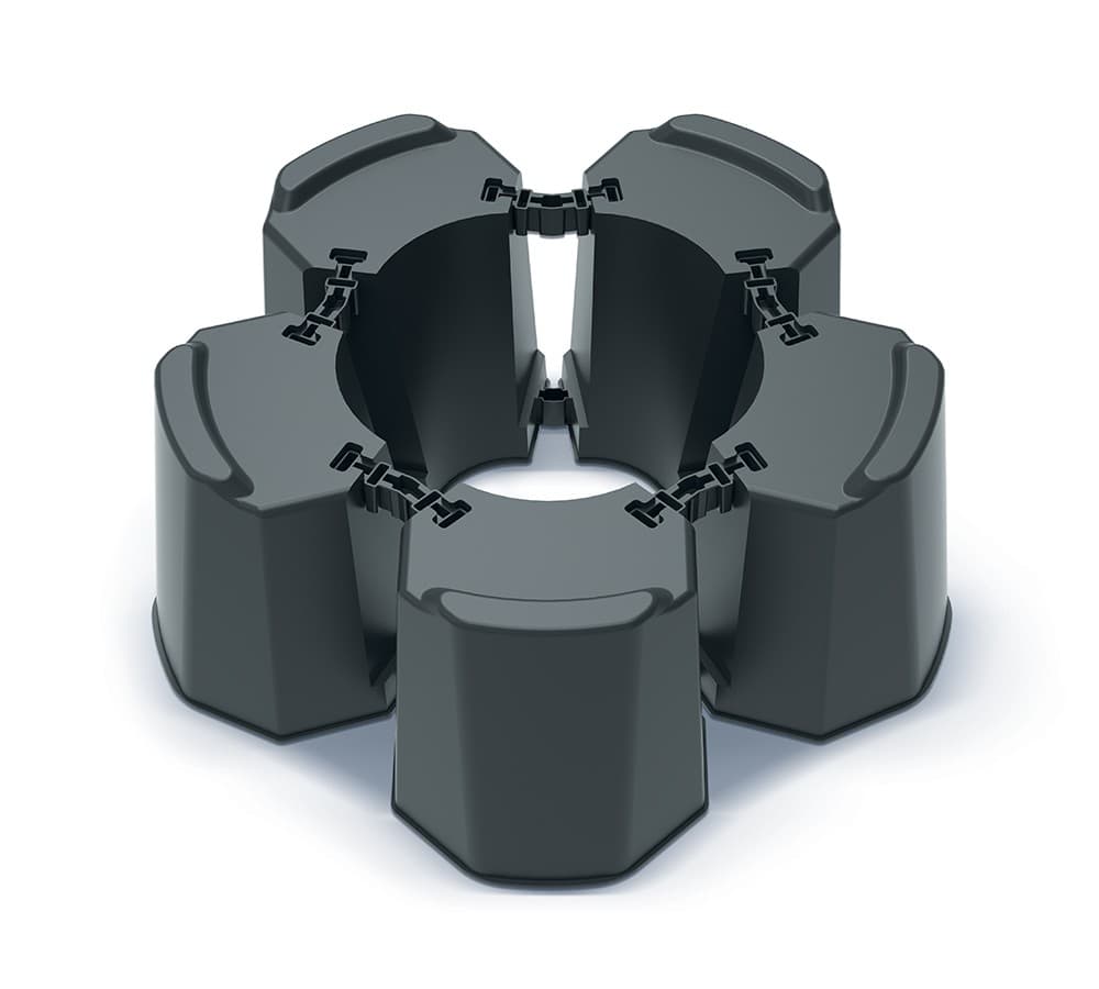 Podstavec pod sud na dažďovú vodu MODULAR BASEWAN SET I antracit