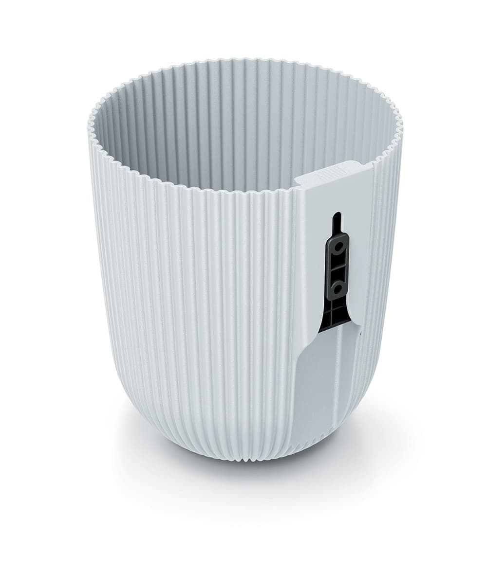Nástenný kvetináč MILLA WALL 14,6 cm biely