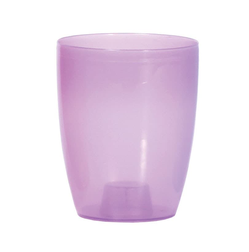 Kvetináč Coubi Orchidea fialový transparentný I mat 1