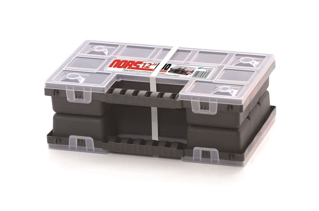 Organizér ZERGOS DUO 28,7 x 18,6 x 10 cm černo-červený 1