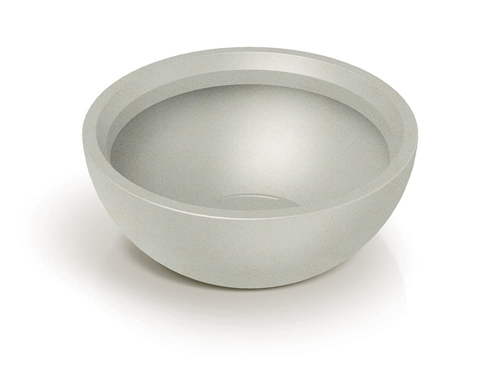 Plastový kvetináč MOLIOS BOWLS pieskový 1