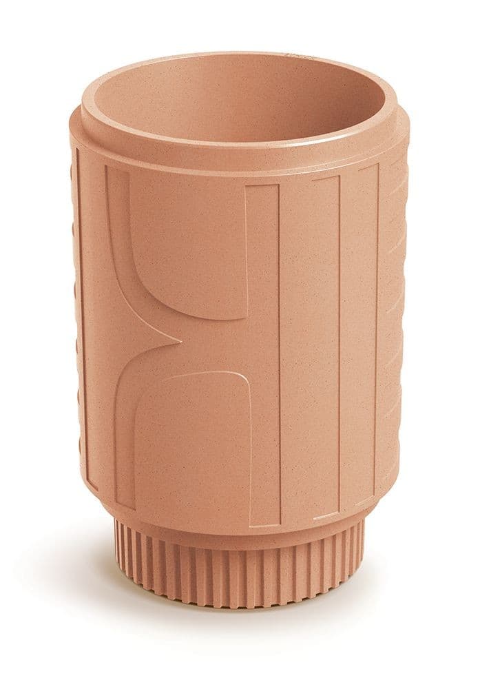 Plastový kvetináč FOLKAS ROUNDOS MIDL 40 cm terakota 1