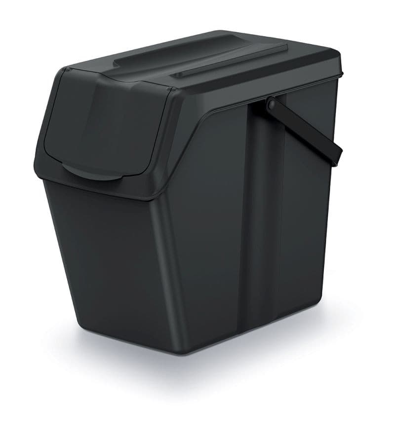 Odpadkový kôš Soorti 25 L čierny 1