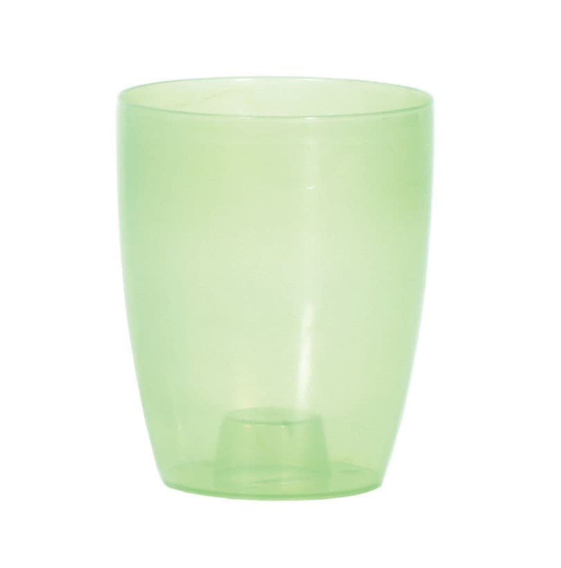 Kvetináč Coubi Orchidea zelený transparentný I mat 1