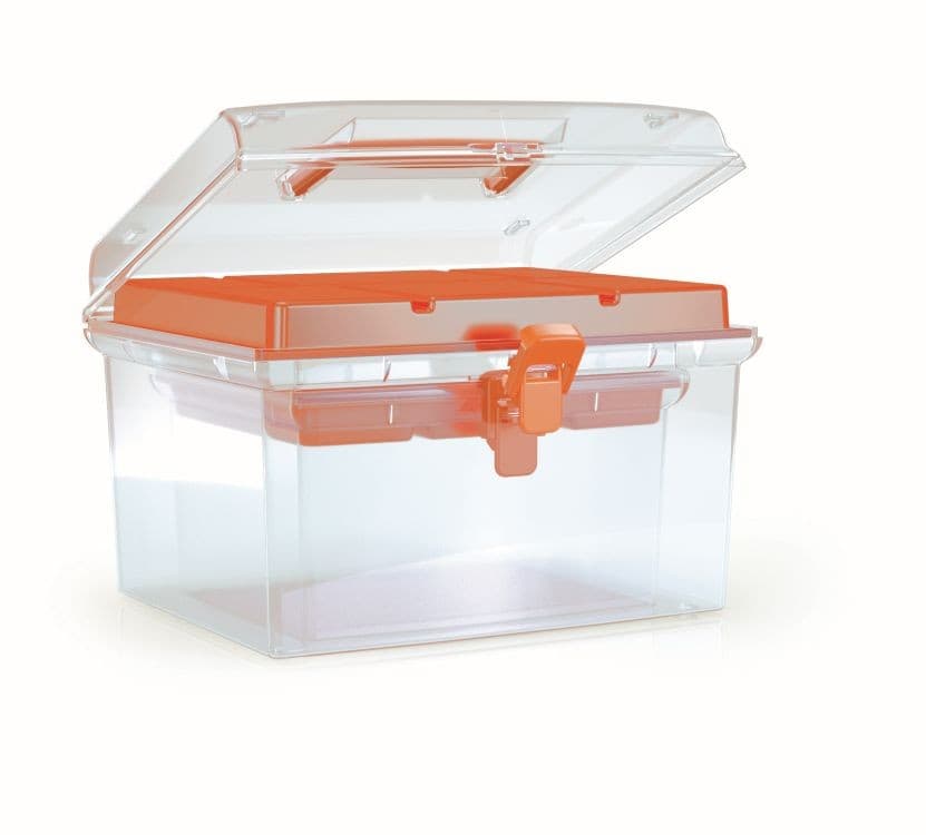 Sada organizérů 2v1 GEORG 24,5 x 21,4 x 15,8 cm oranžová 1